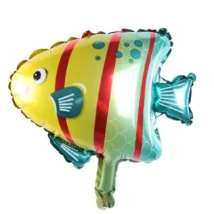 بادکنک فویلی ماهی رنگی