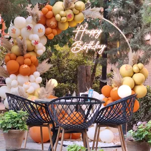 تم تولد پاییزی در کافه