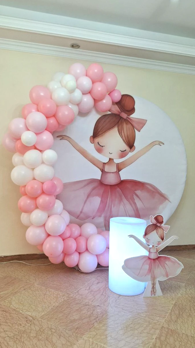 بادکنک آرایی بالرین