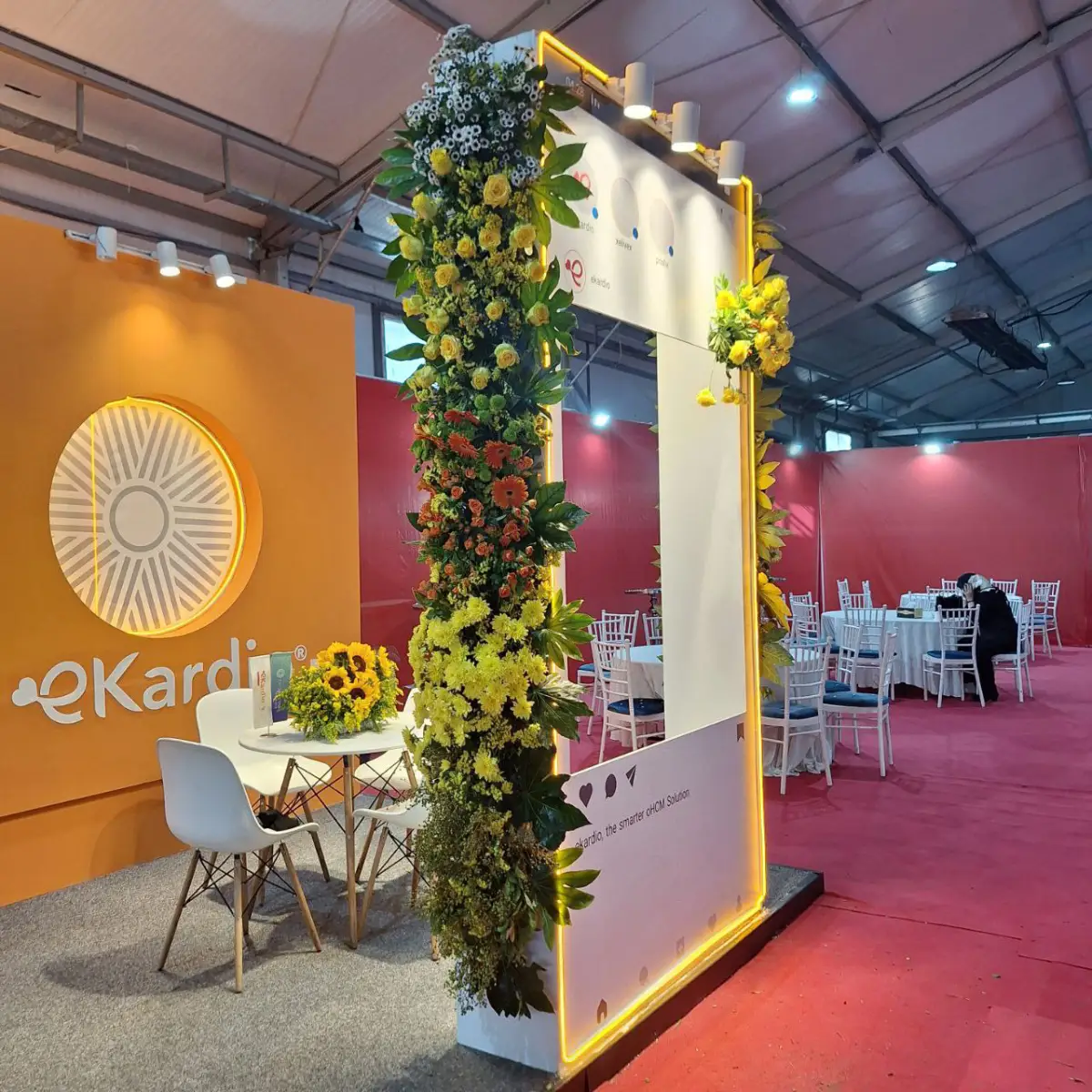 گل آرایی غرفه