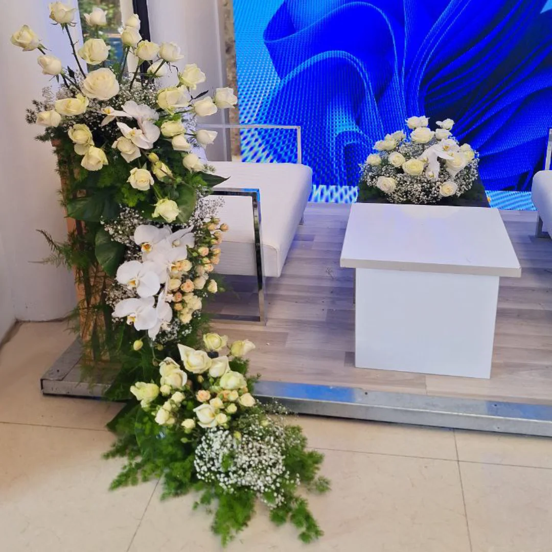 گل آرایی نمایشگاه