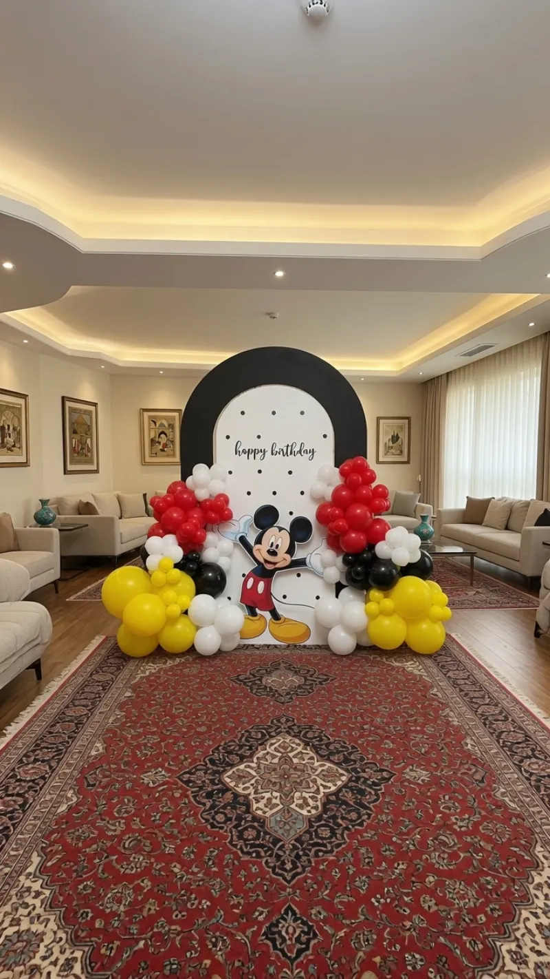 بادکنک آرایی میکی ماوس