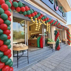 بادکنک آرایی افتتاحیه فروشگاه