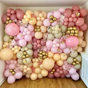 دیوار بادکنکی پاستیلی