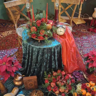 دیزاین میز یلدا شرکتی