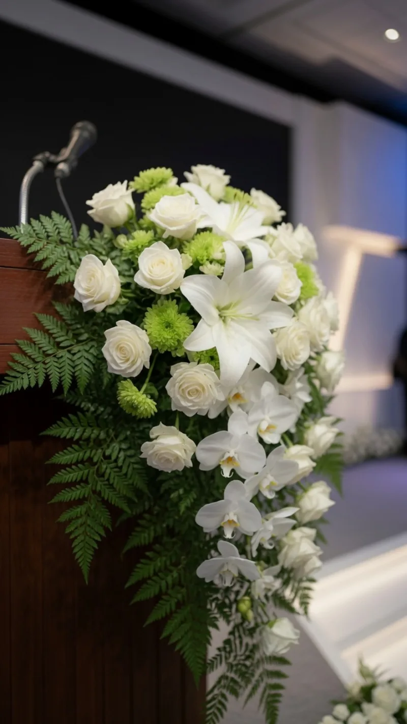 گل آرایی پودیم
