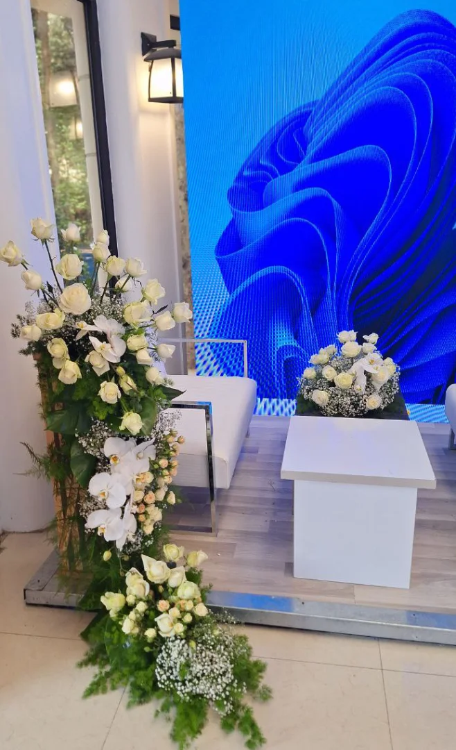 گل آرایی نمایشگاه