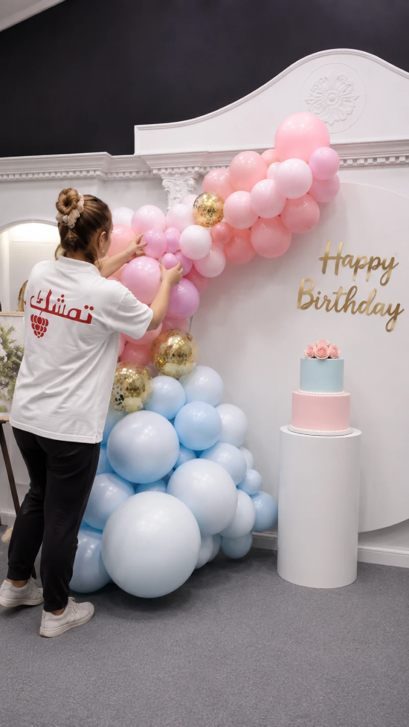 اجرای تم تولد دوقلو توسط تمشک