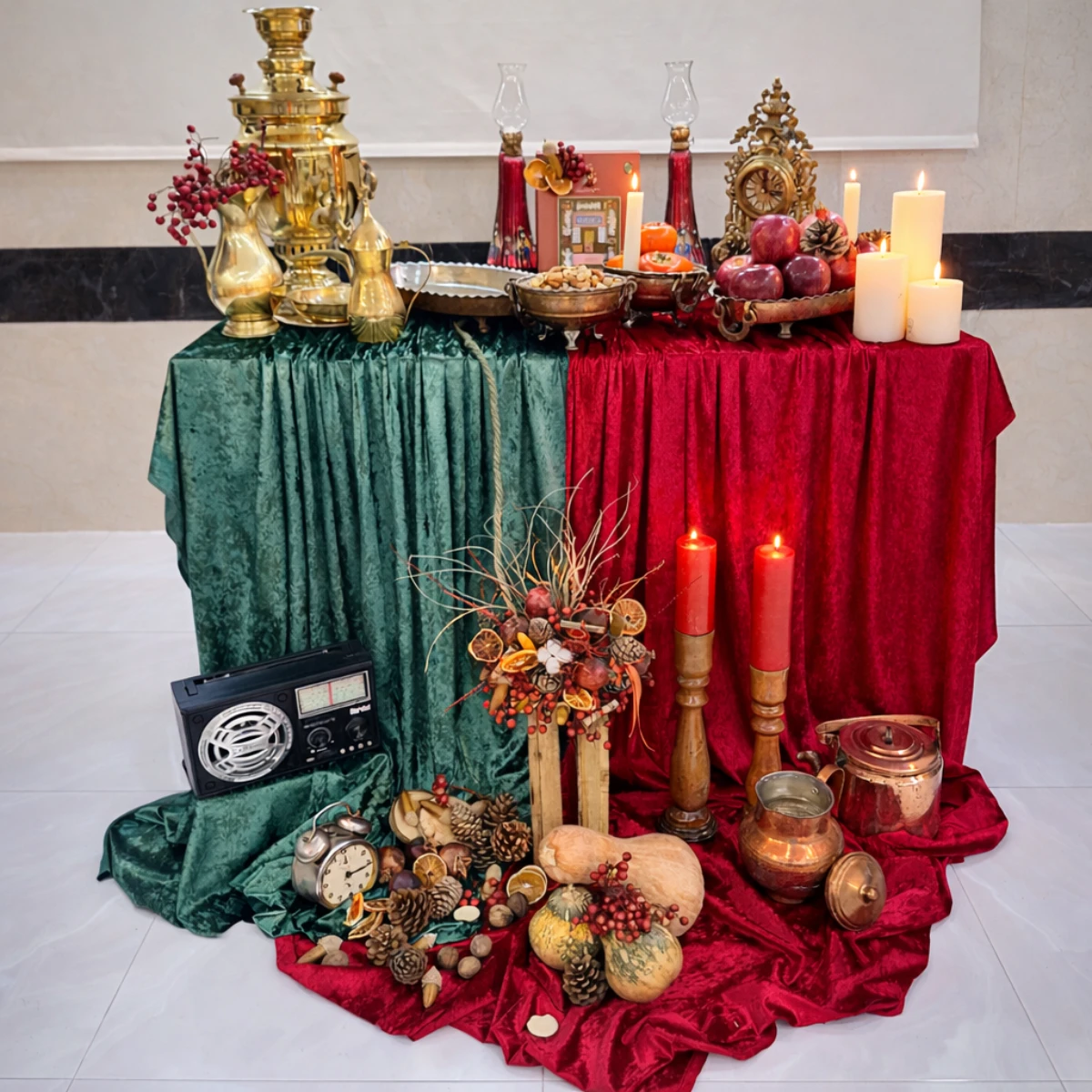 دیزاین میز یلدا