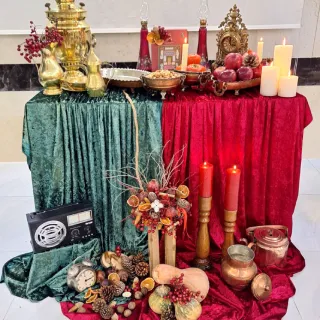 دیزاین میز یلدا