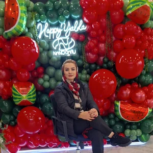 دیوار بادکنکی یلدا