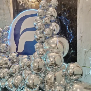بادکنک آرایی مراسم شرکتی