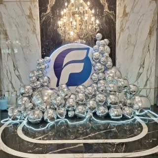بادکنک آرایی مراسم شرکتی