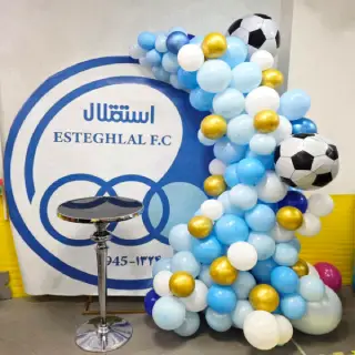 تم بادکنک آرایی استقلال