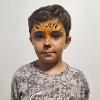 گریم صورت زرافه