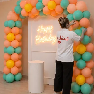 بادکنک آرایی در مهدکودک