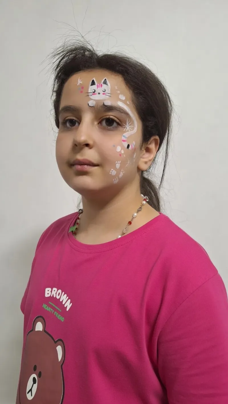 گریم صورت گربه ای