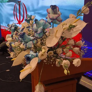 گل آرایی پودیم