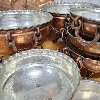 ظروف مسی یلدایی