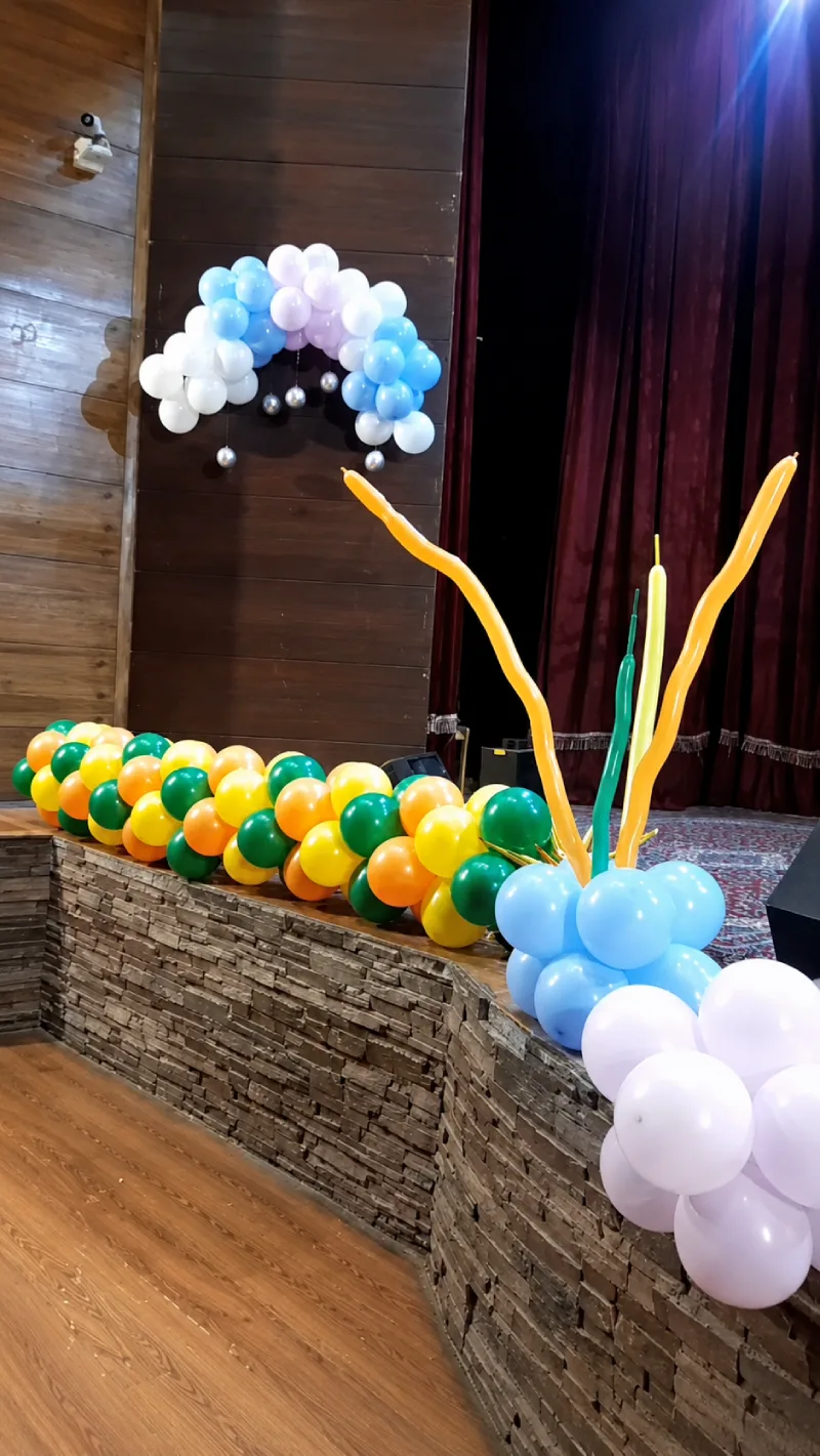 بادکنک آرایی استیج