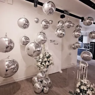 بادکنک آرایی سقف