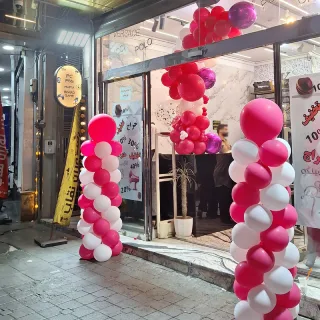 بادکنک آرایی فروشگاهی